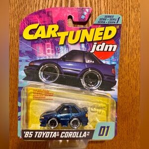 Car-Tuned JDM Series 1 ’85 Toyota Corolla #01 Diecast Collectible Sealed